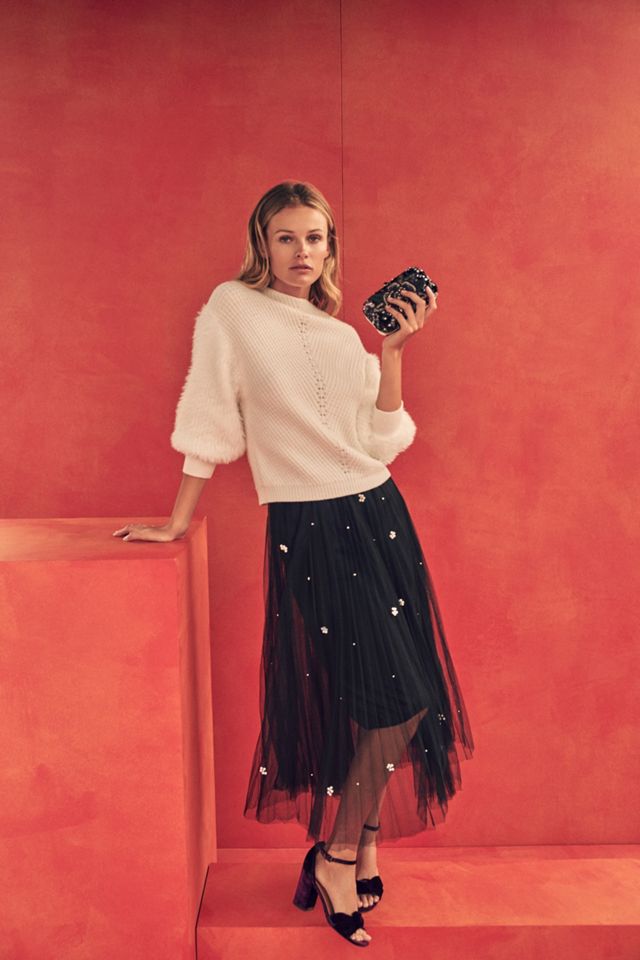 Pearl Tulle Skirt #4
