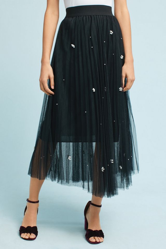 Pearl Tulle Skirt #2