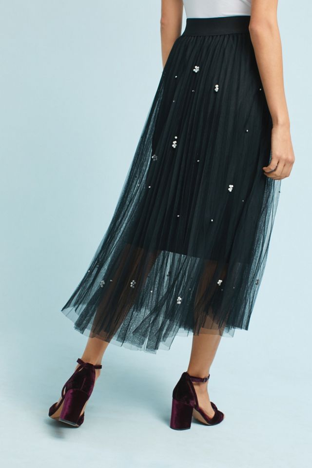 Pearl Tulle Skirt #3
