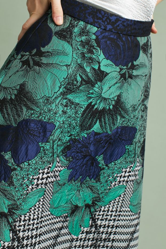 Floral Jacquard Skirt #2
