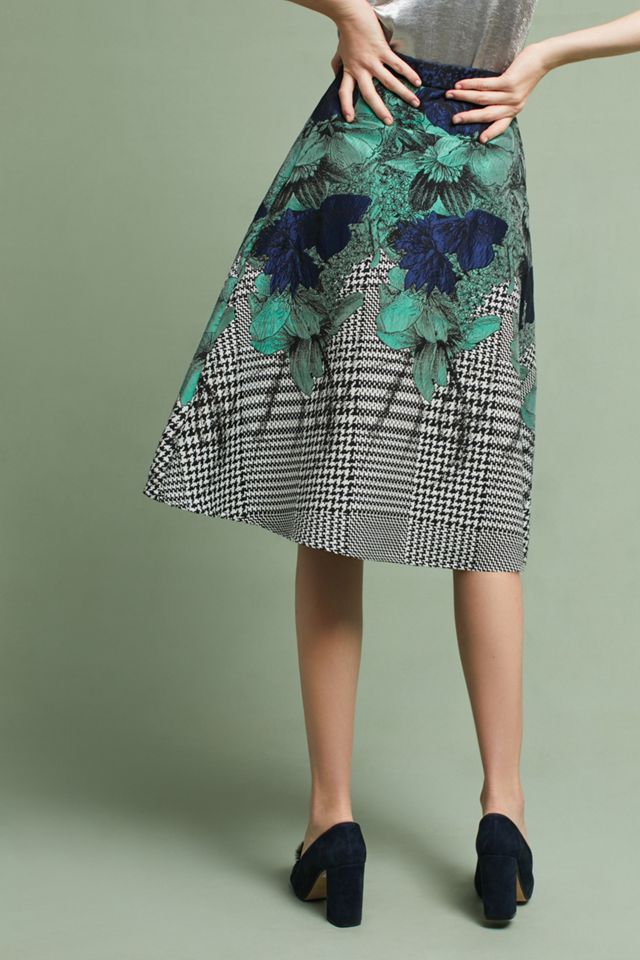 Floral Jacquard Skirt #4
