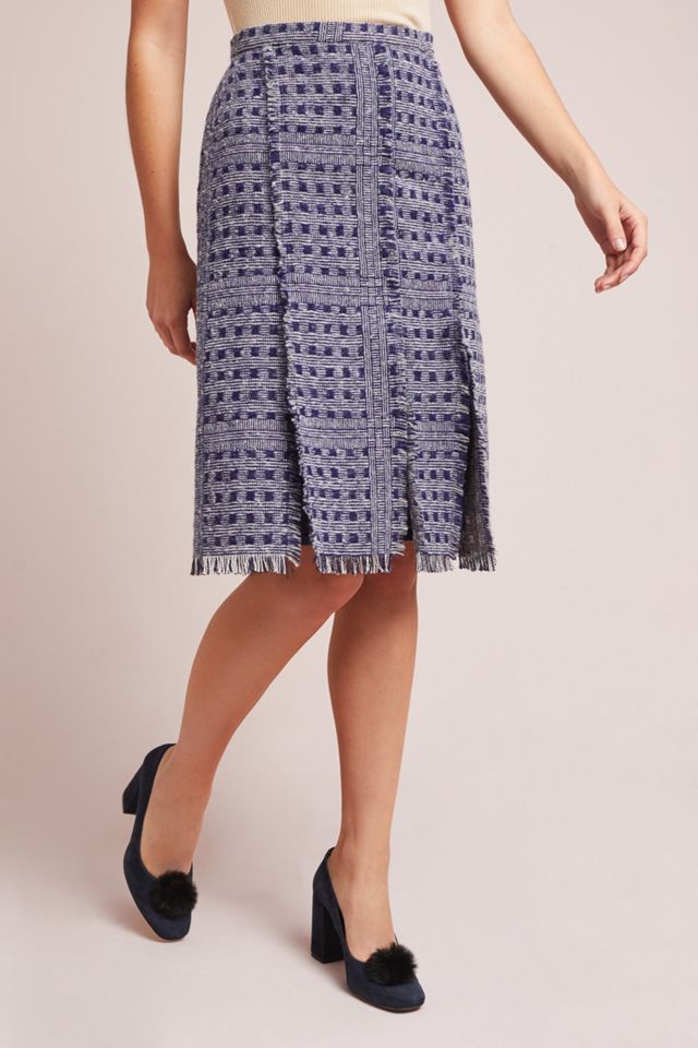 Flared Tweed Skirt #1