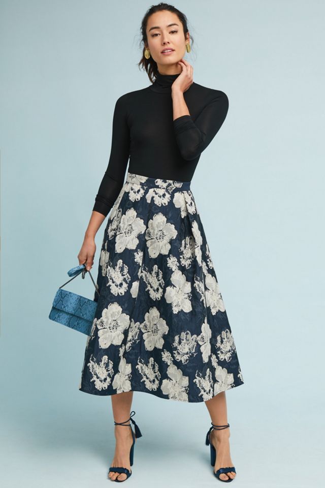 Melanie Jacquard Skirt #1