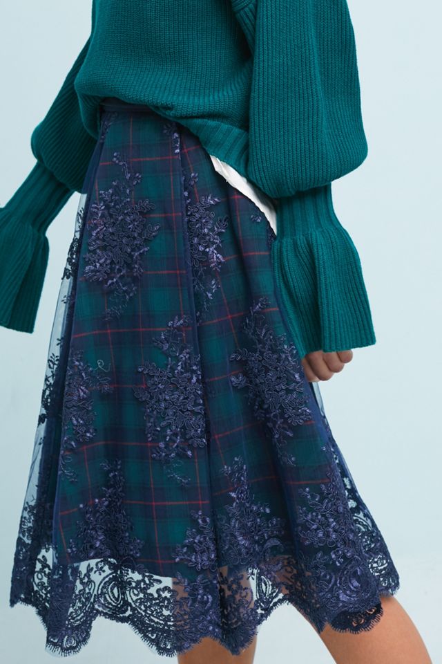 Meghan Plaid Skirt #1