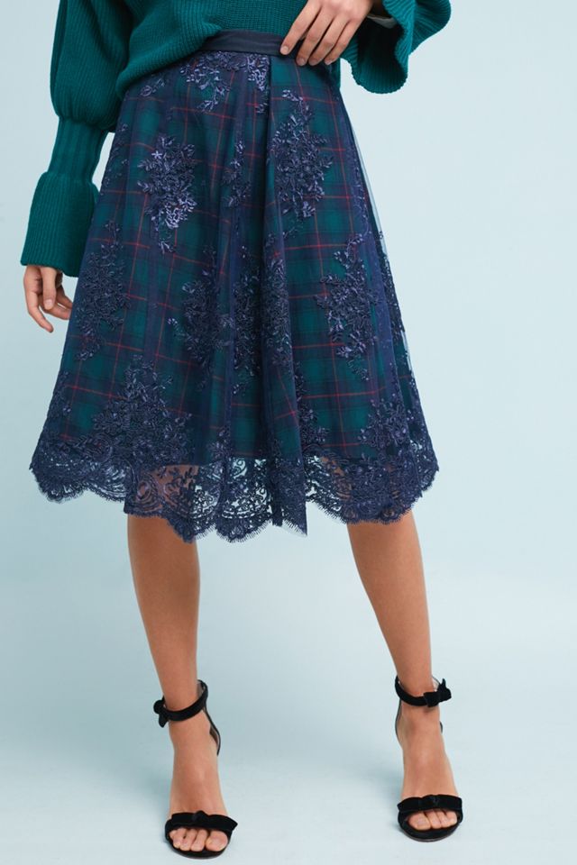 Meghan Plaid Skirt #2