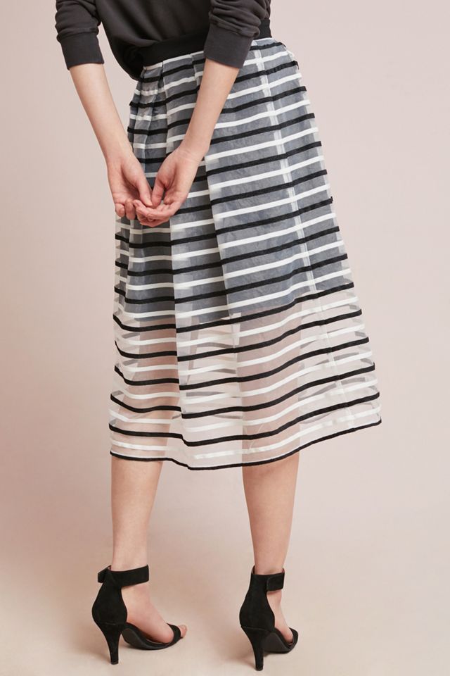 Striped Tulle Skirt #1
