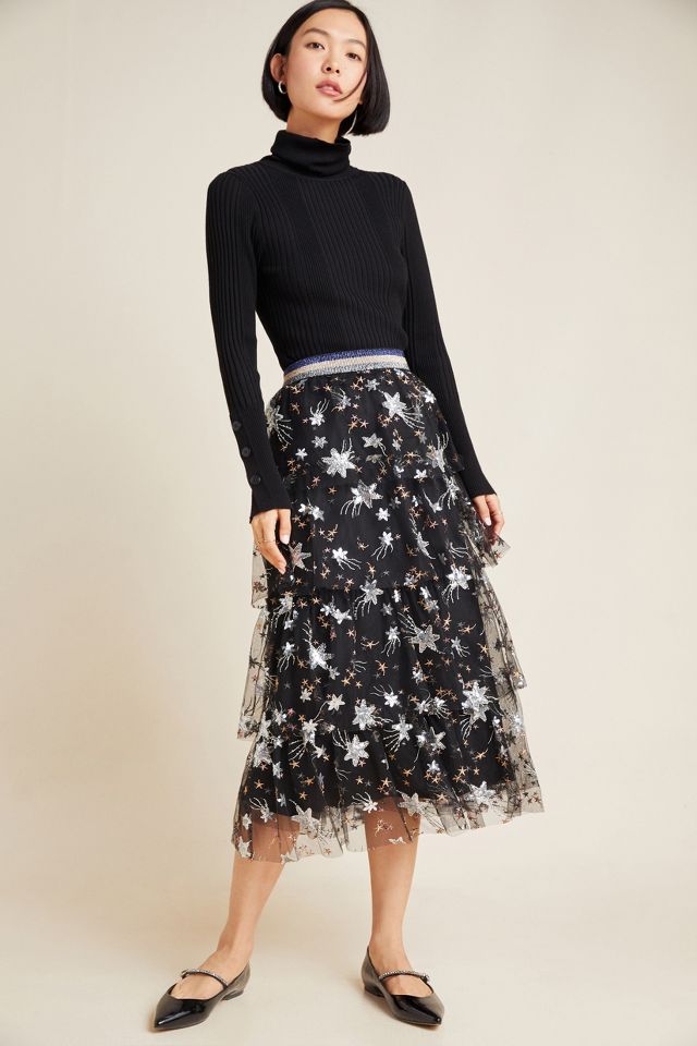 Margot Tulle Midi Skirt