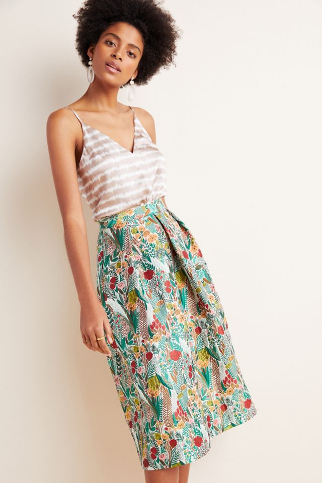Lucia Jacquard Midi Skirt #2