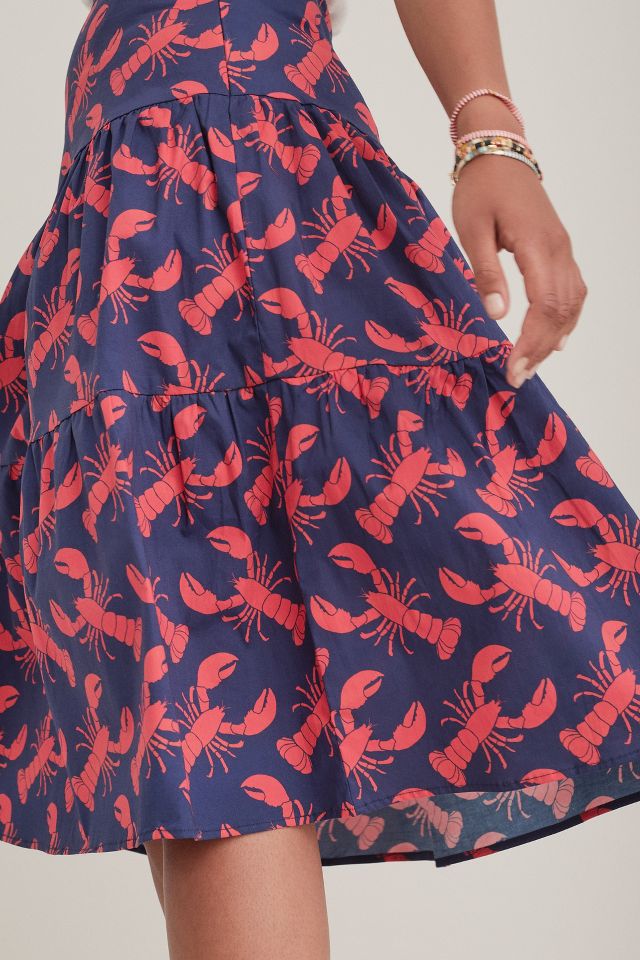 Lobster print dress clearance anthropologie