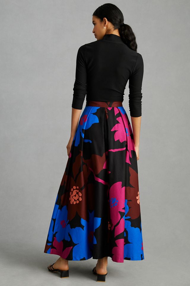 Eva Franco Patterned Midi Skirt #2
