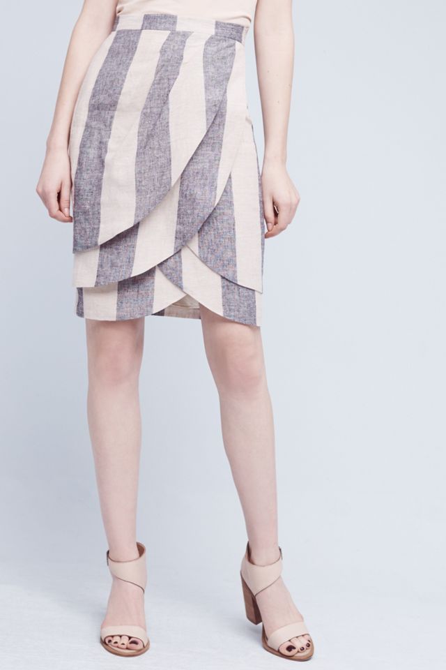 Linen Tulip Skirt #1
