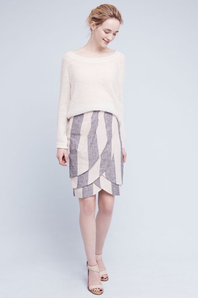Linen Tulip Skirt