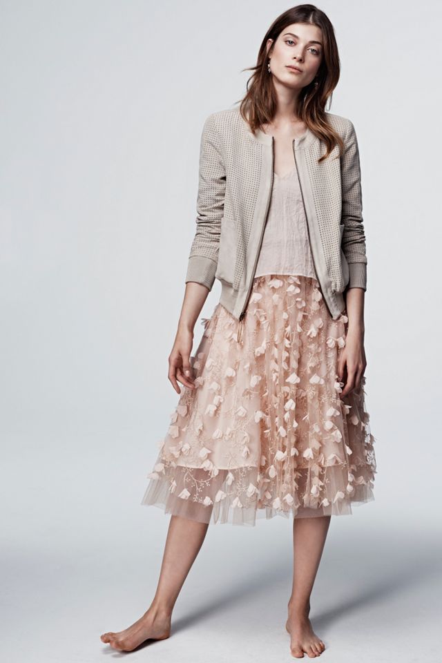 Fluttered Fete Midi Skirt #1