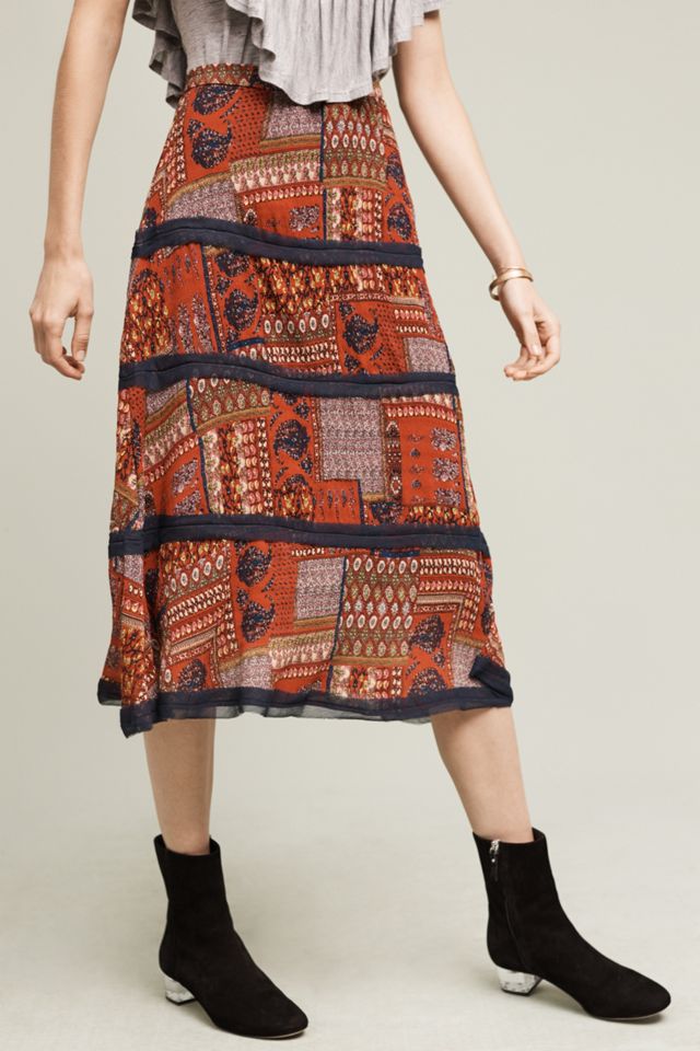 Maroue Patchwork Skirt #1