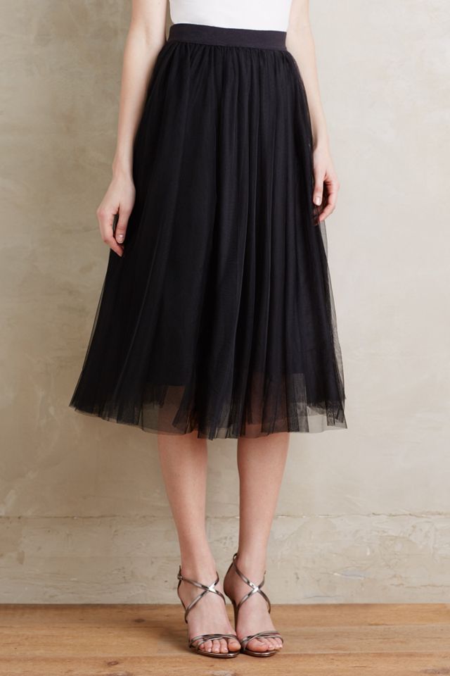 Tulle Midi Skirt #1