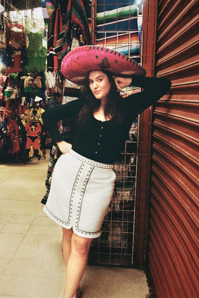 Tulley Textured Mini Skirt #9