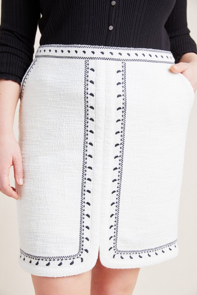 Tulley Textured Mini Skirt #7
