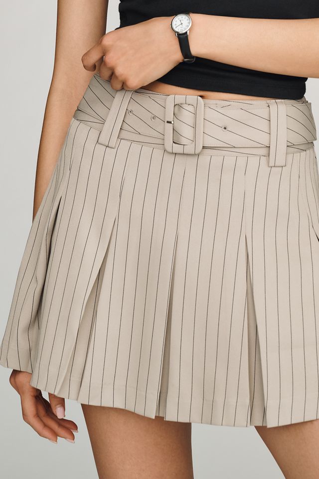 Dolan Left Coast Belted Mini Skirt | Anthropologie