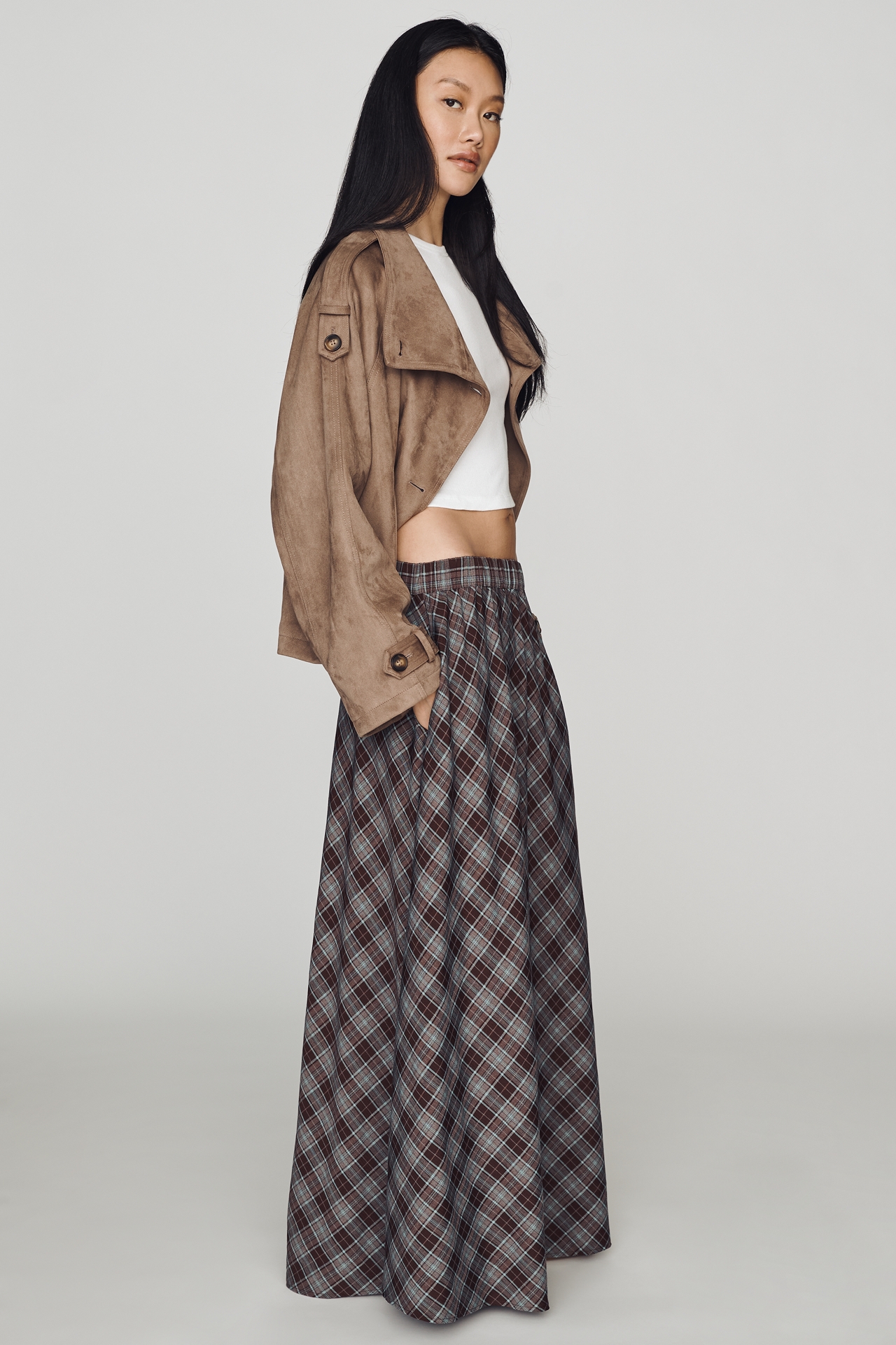 Dolan Left Coast Full Maxi Skirt