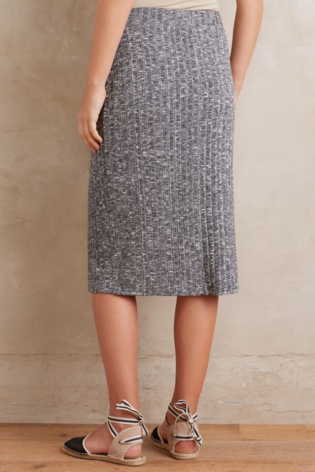 Marl Ribbed Skirt #2