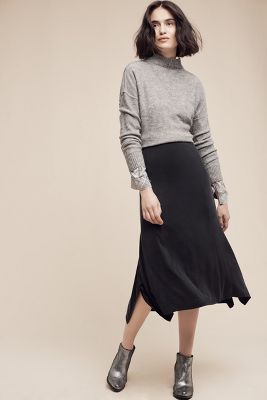 Rilke Midi Skirt | Anthropologie