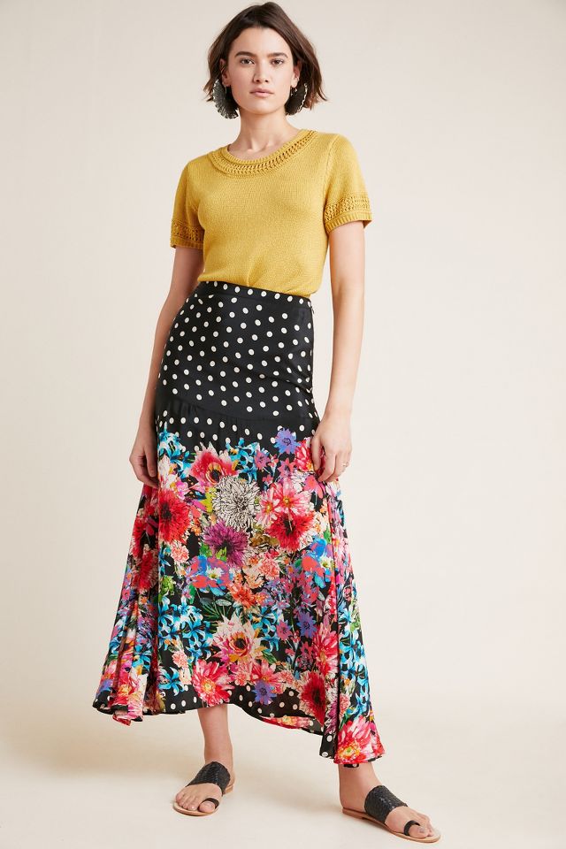 Pattern Play Maxi Skirt | Anthropologie