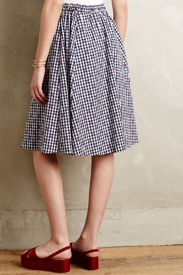 Gingham Market Skirt #2