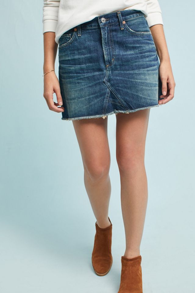 Citizens of Humanity Cutoff Denim Skirt #1