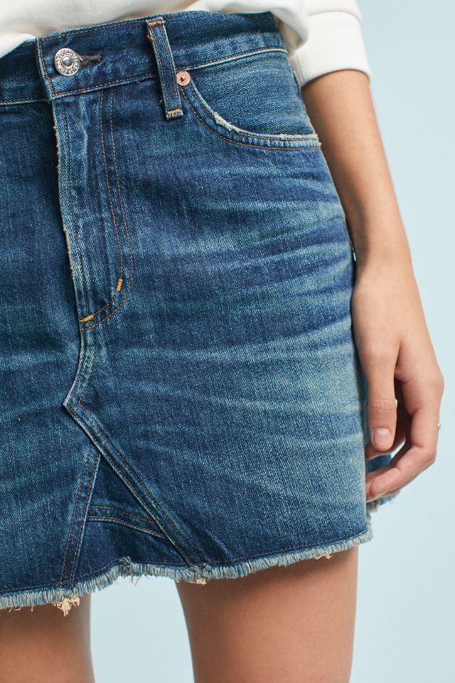 Citizens of Humanity Cutoff Denim Skirt #2