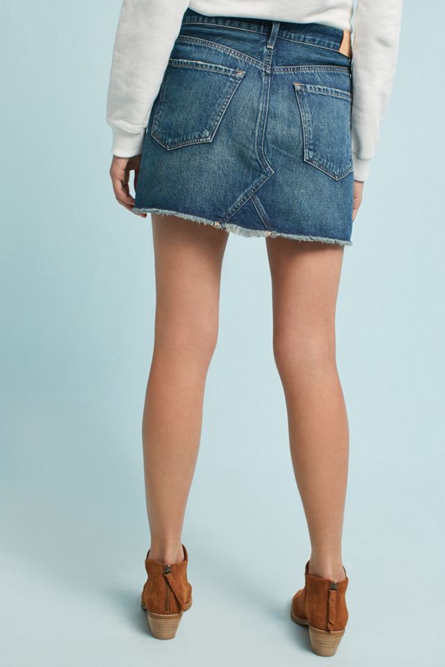 Citizens of Humanity Cutoff Denim Skirt #3