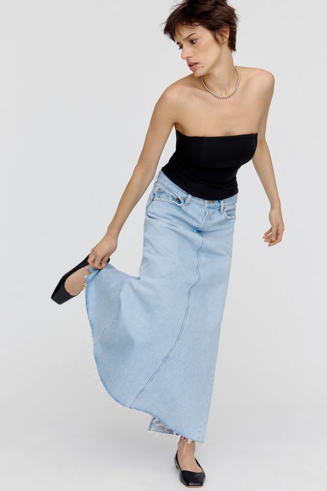 AGOLDE Hilla Denim Skirt #3