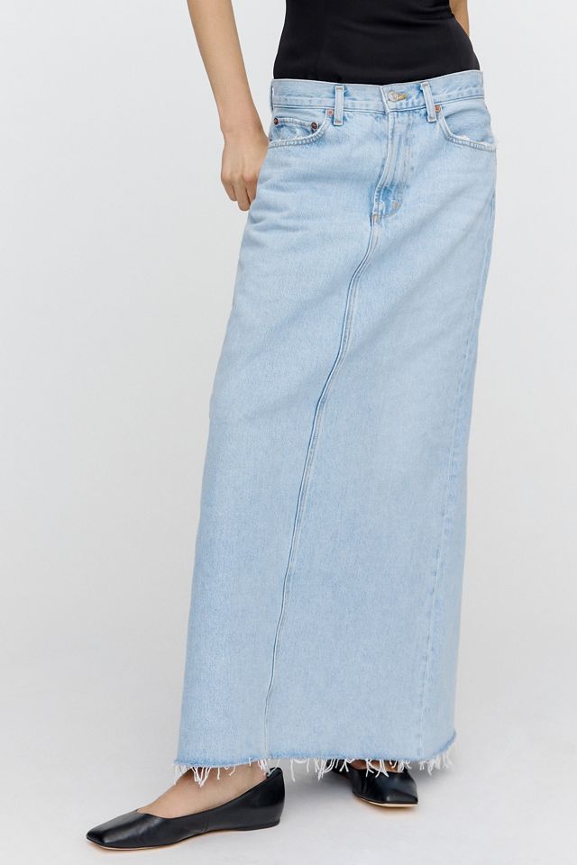 AGOLDE Hilla Denim Skirt #4