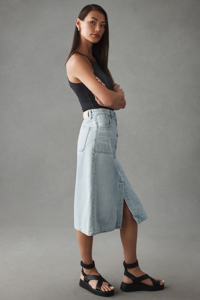 Citizens of Humanity Anouk Midi Skirt #4
