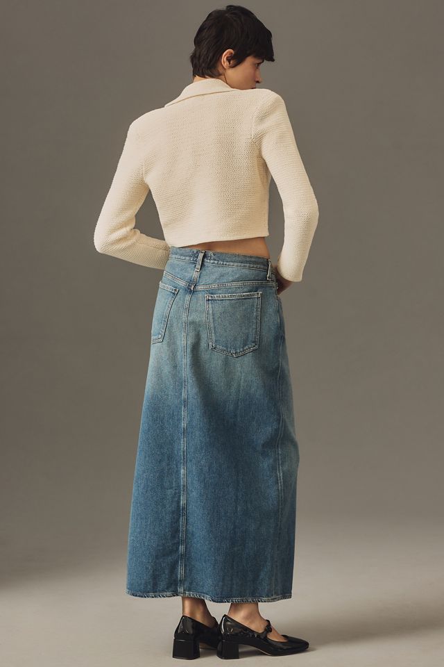 AGOLDE Leif Denim Maxi Skirt #2