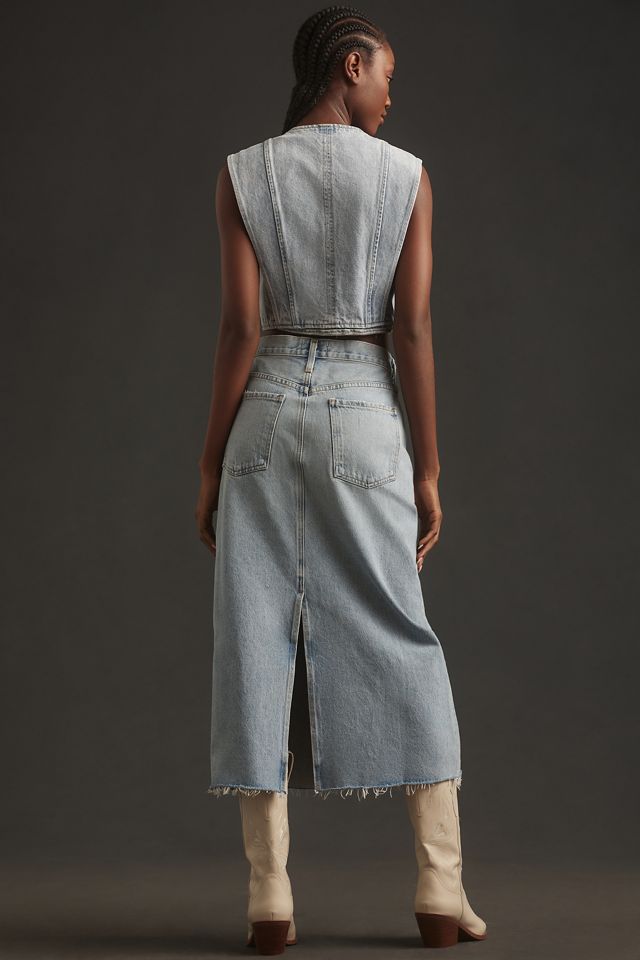AGOLDE Della Denim Midi Skirt #2