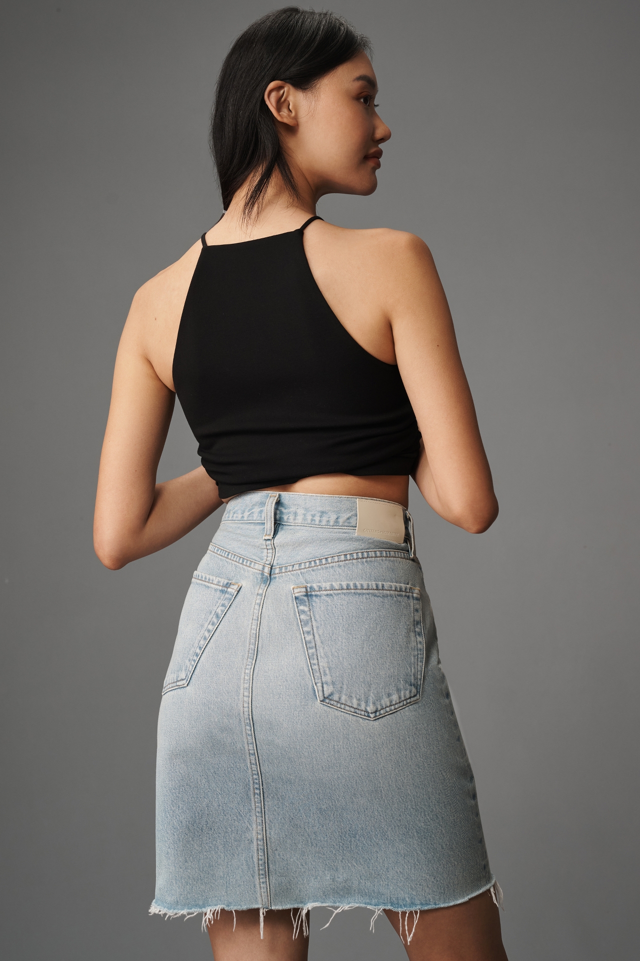 Citizens of Humanity Carolina Denim Knee-Length Skirt