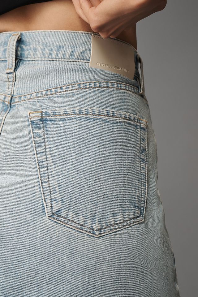 Citizens of Humanity Carolina Denim Knee-Length Skirt #3