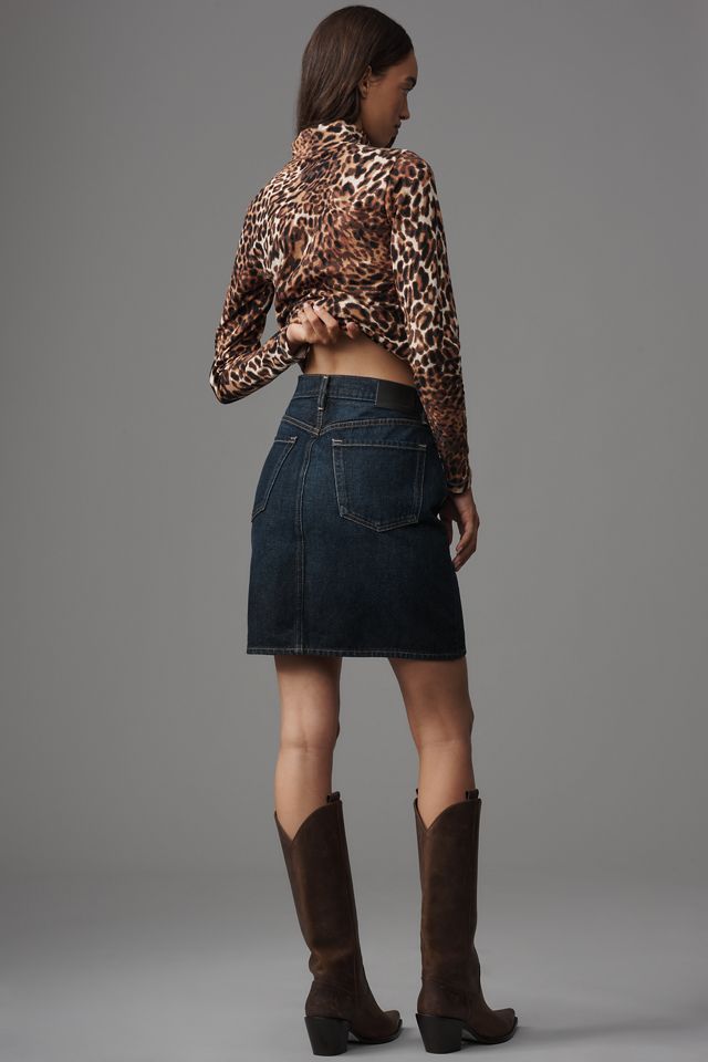 Citizens of Humanity Etta Regenerative Cotton Denim Pencil Skirt #4