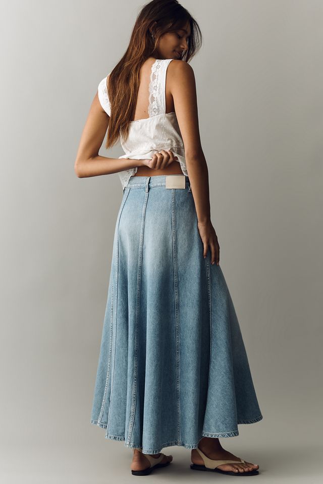 Citizens of Humanity Devin Patch Pocket Maxi Skirt | Anthropologie