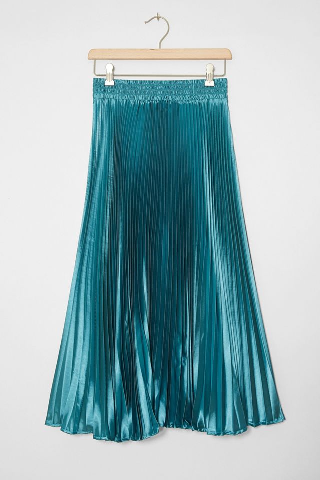 Semele Pleated Midi Skirt #1