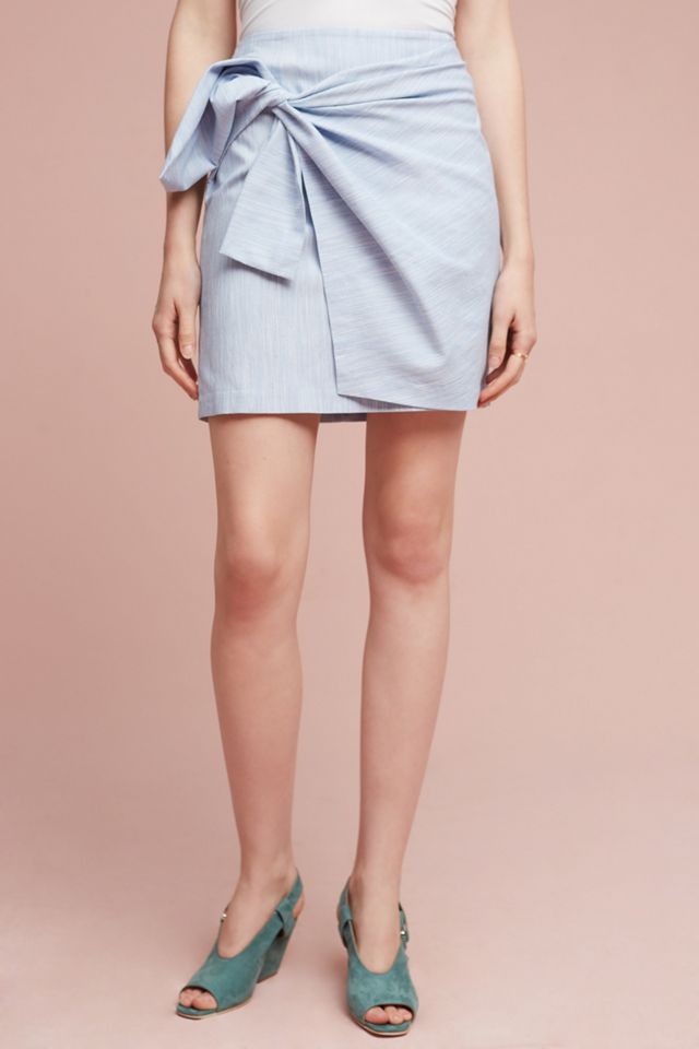 Leanna Tie-Front Skirt #1