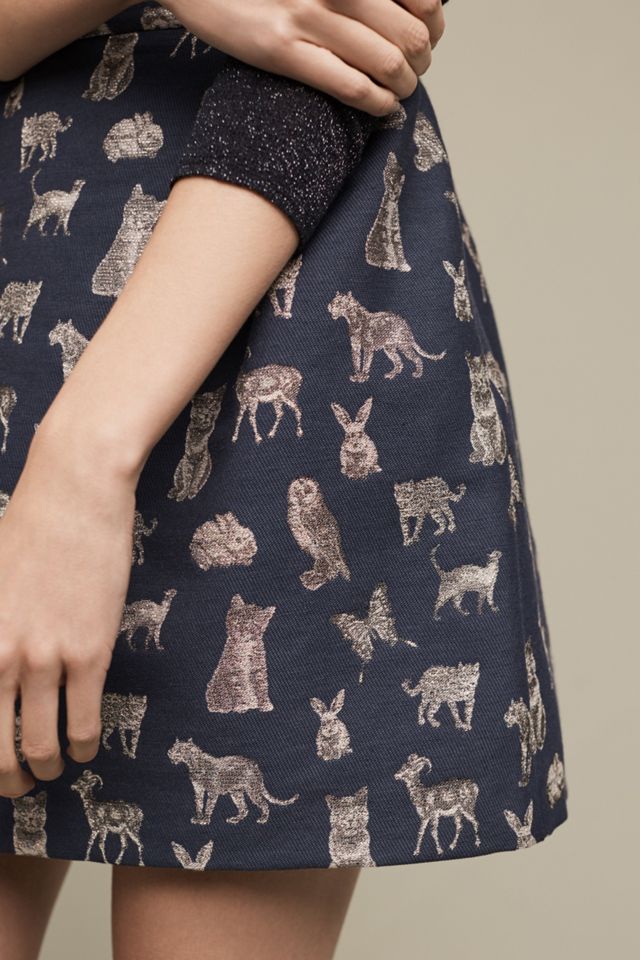 Animal Print Skirt #2