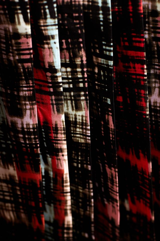 Abstracted Plaid Skirt #4