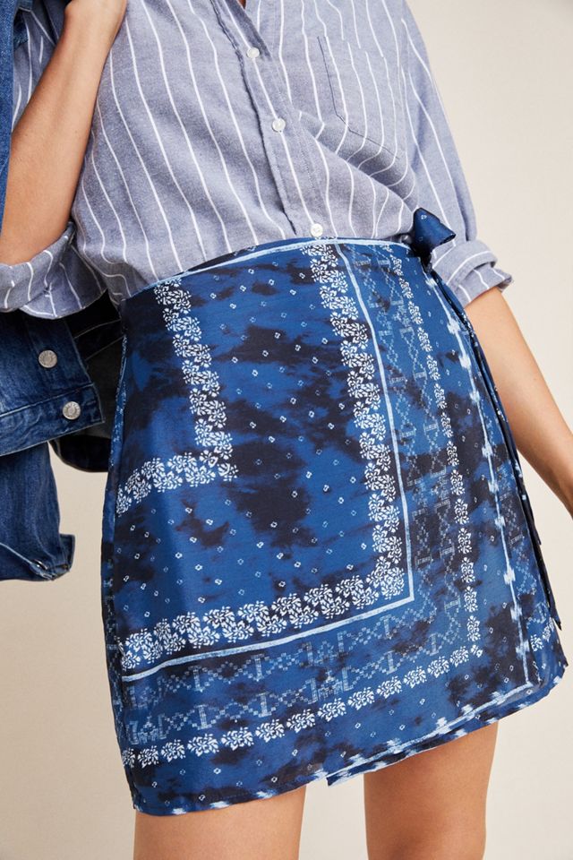 Hattie Bandana Mini Wrap Skirt #3