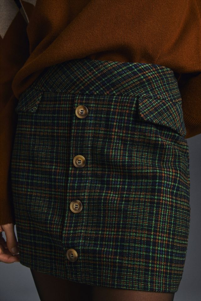 Greylin Rockie Plaid Mini Skirt #1