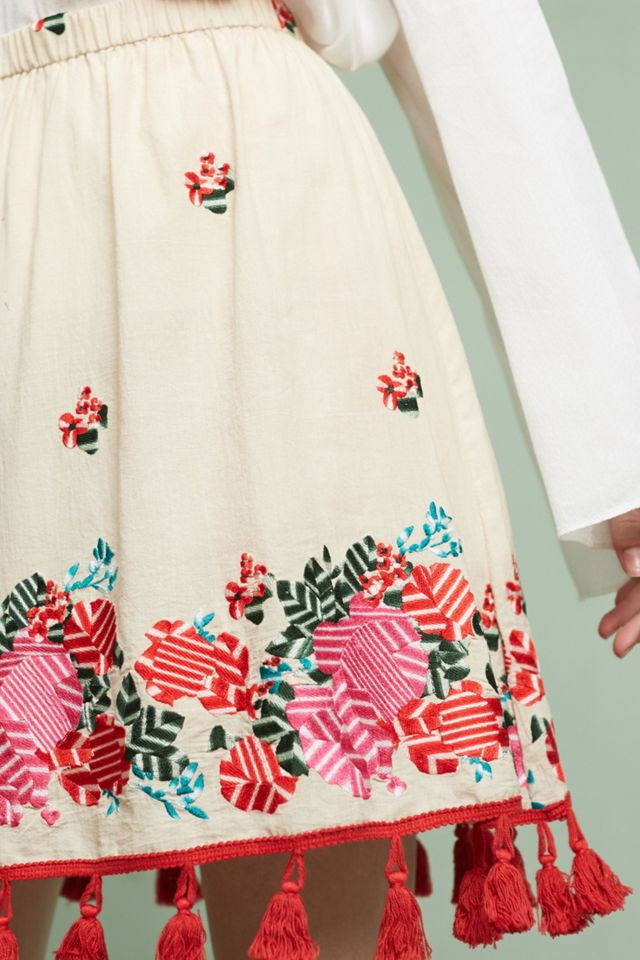 Rosamund Tassel Skirt #1