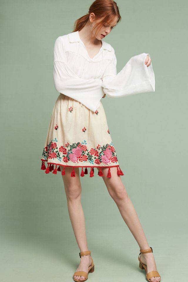 Rosamund Tassel Skirt #2