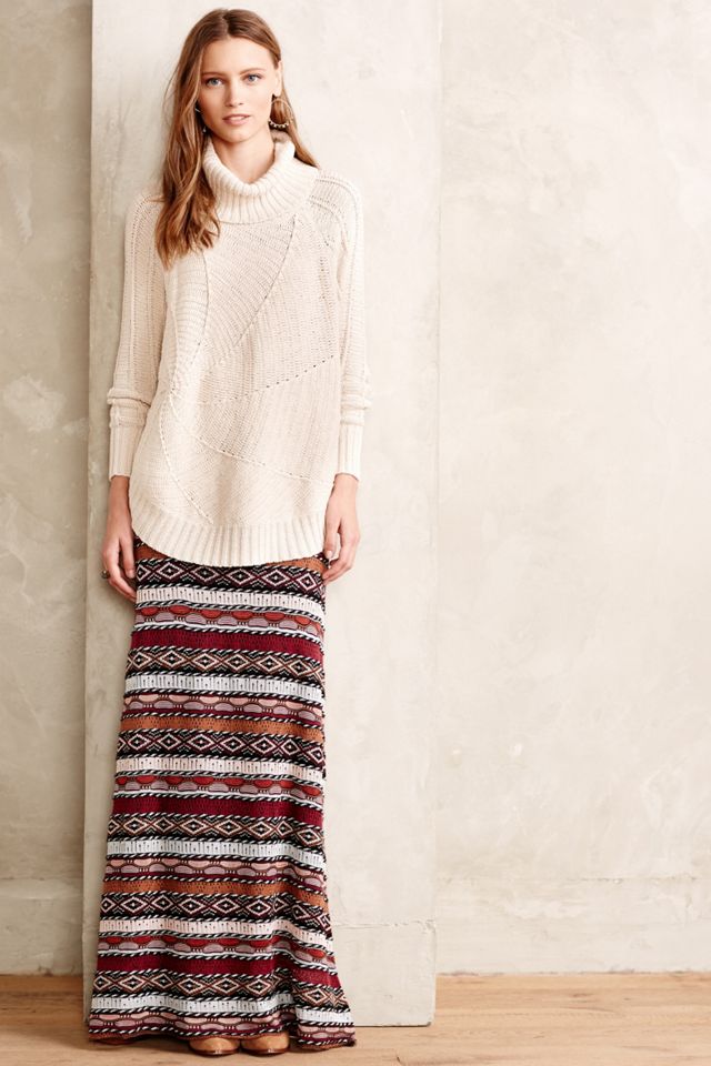 Patchstripe Maxi Skirt #2