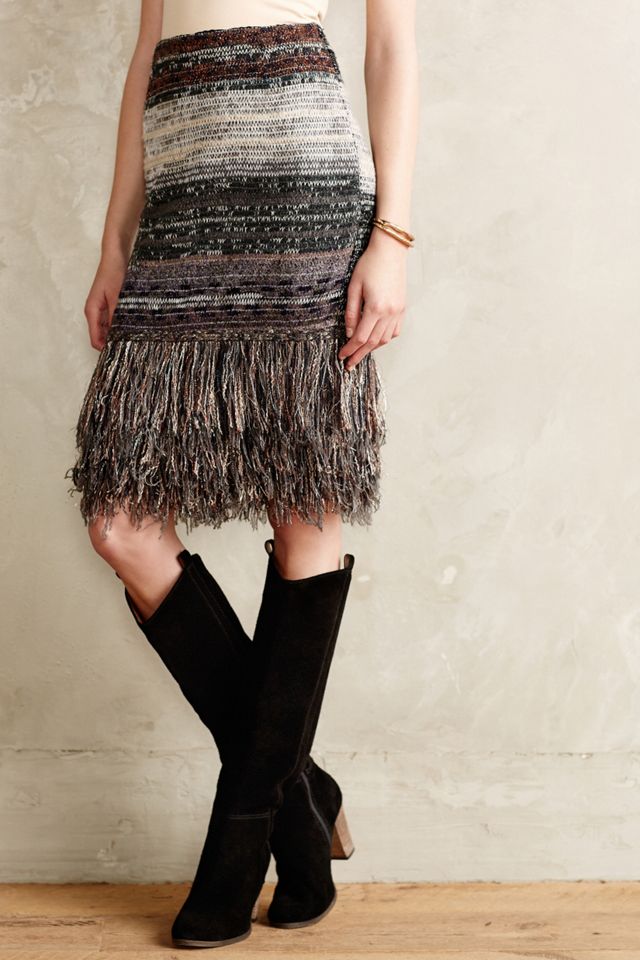 Glinted Sweater Skirt #1