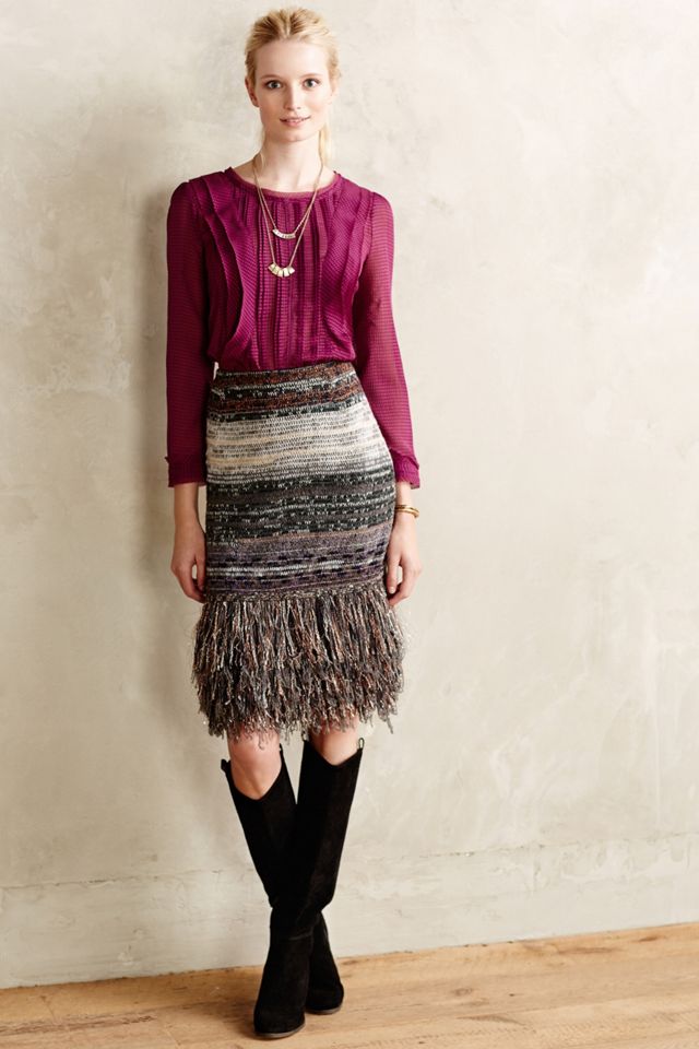 Glinted Sweater Skirt #3